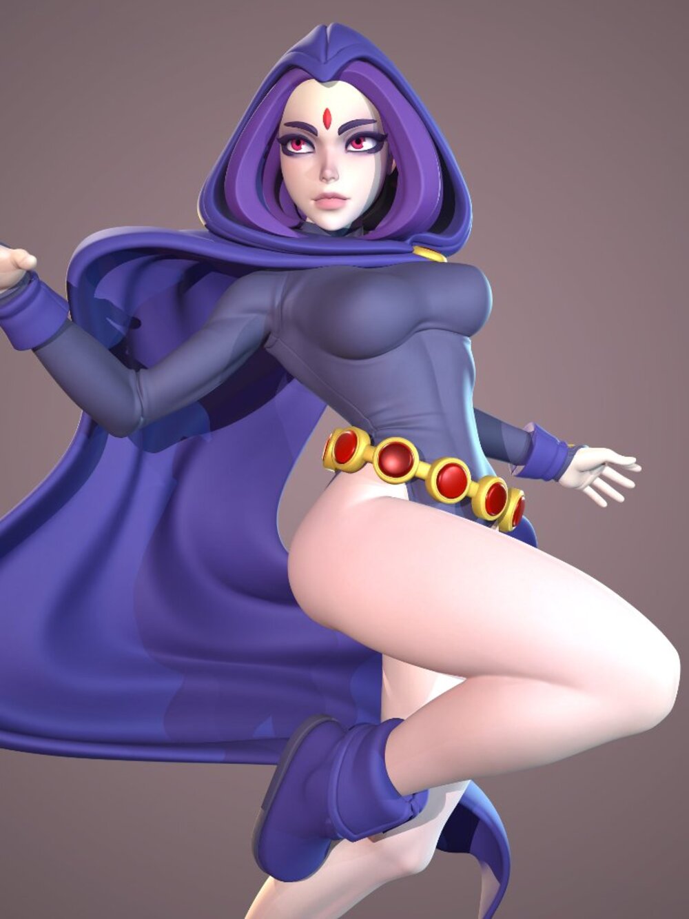 Raven from Teen Titans Resin Statue Part Kit